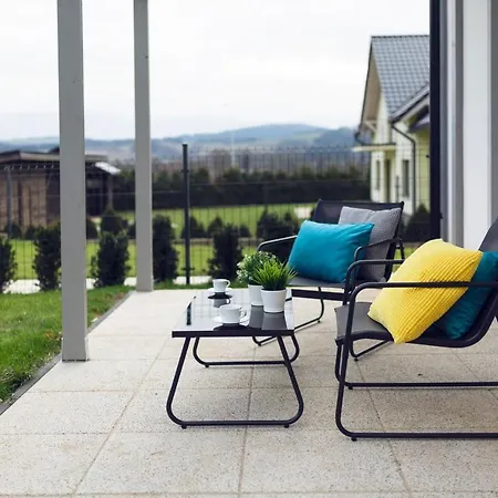 Liliowa 4 Z Tarasem 아파트 쿠도바-즈루이